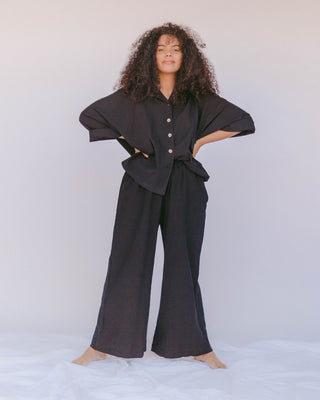 The Lullaby Club_Womens Lounge Pants_Cotton/linen lounge pants